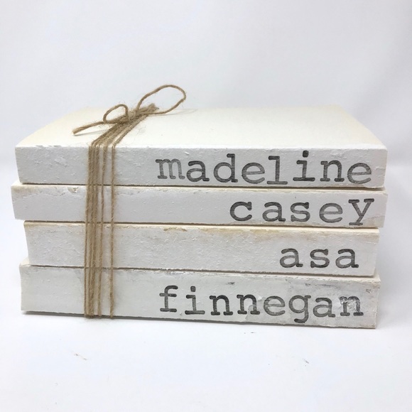 Farmhouse Book Stack SET OF THREE (3) - Picture 11 of 15